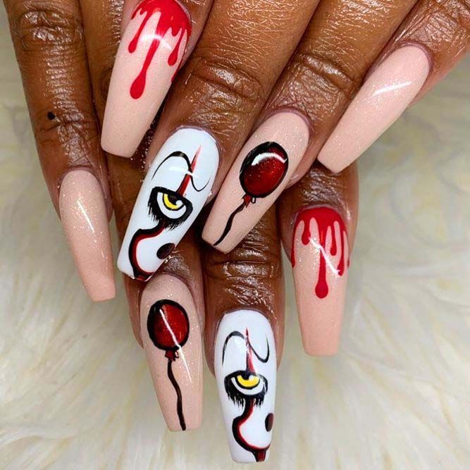 Uñas De Halloween Paso A Paso [50 Diseños Espeluznantes]