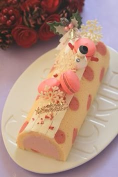 610 Decorated Roll Cake ideas | roll cake, cake roll, cake