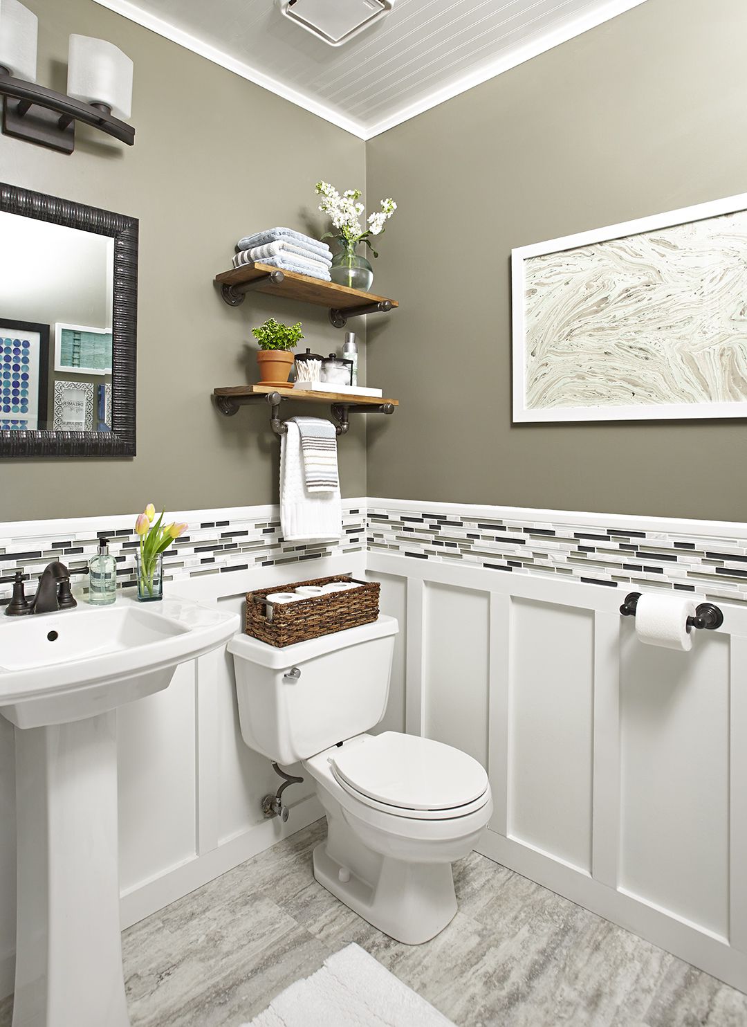 24 Low-Cost Bathroom Updates That Won't Drain Your Savings