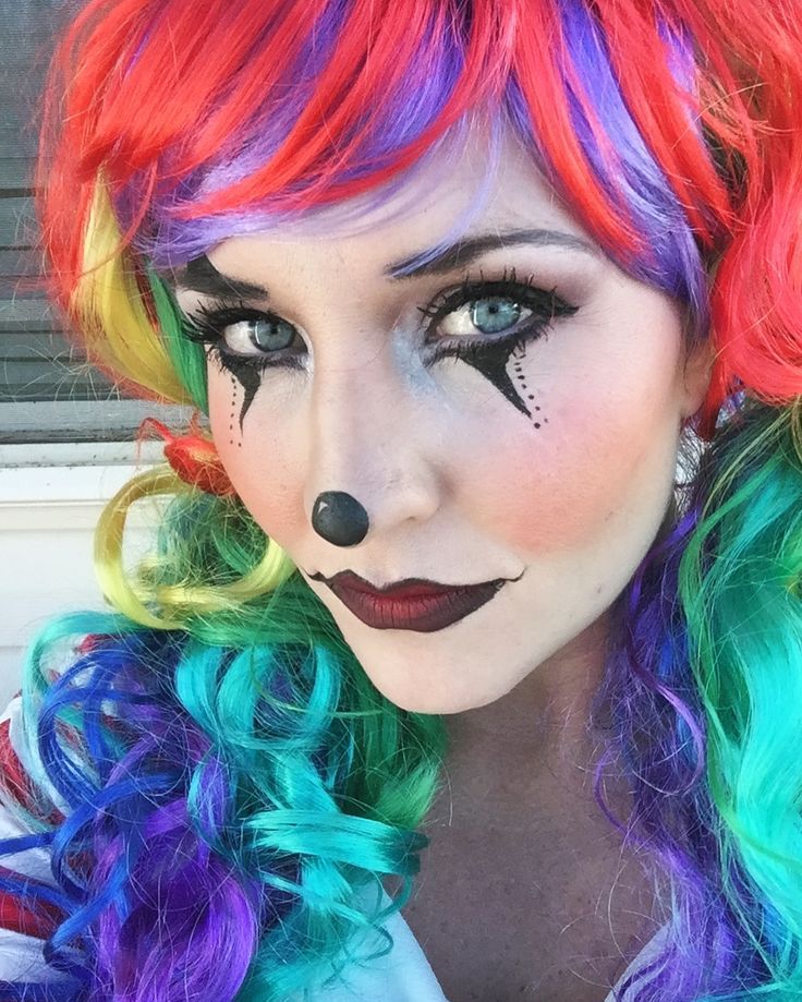 Cute Clown Makeup