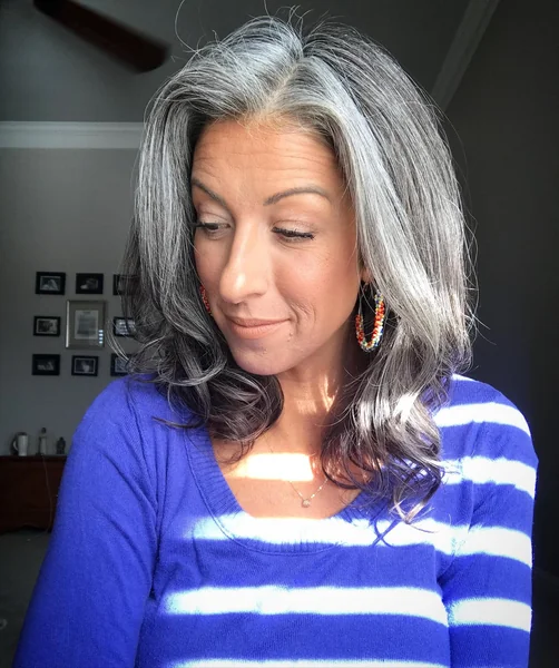 Silver Gray Layers for Women Over 50