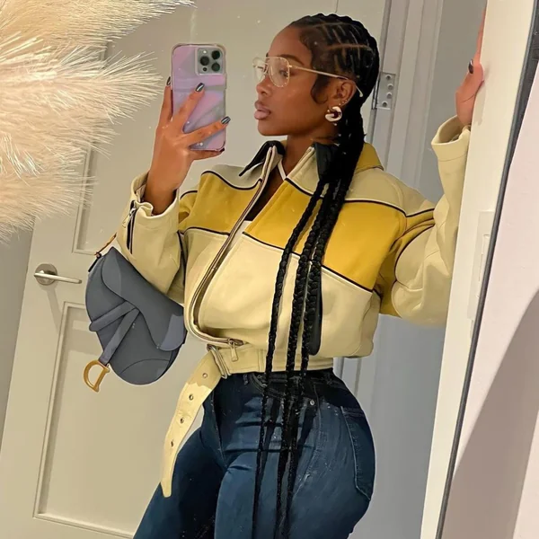 Sleek Cornrow Ponytail
