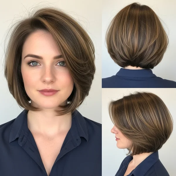 Layered Bob Hairstyles For Fine Hair Short Shag Medium Lengths