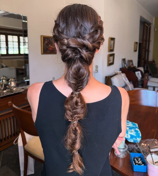 Boho Twisted Braid Without Hat