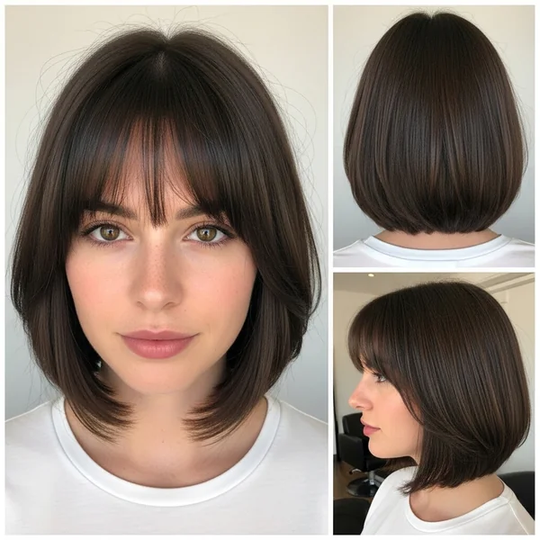 Bob Hairstyles With Bangs