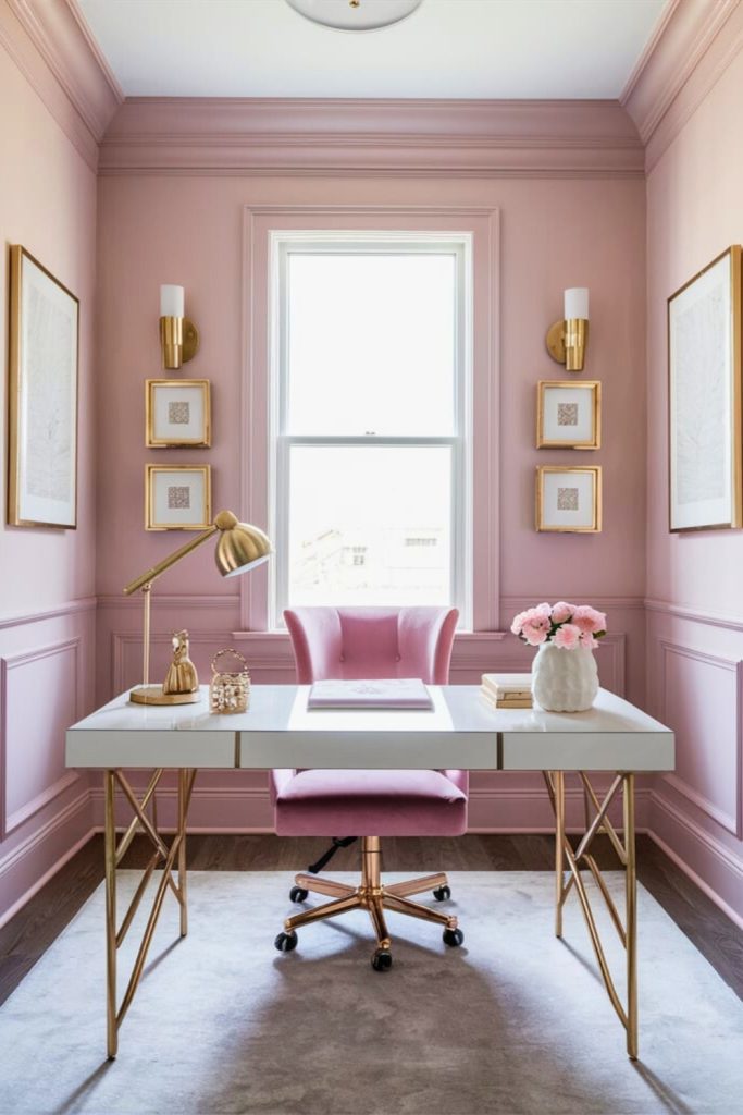 18 Pink Home Office Ideas – The Crafty Hacks