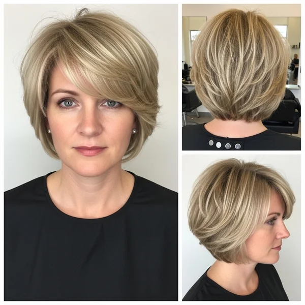 Short Blonde Hairstyles For Fine Hair