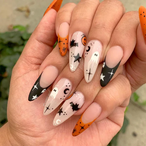 Inspiración para diseños de uñas de Halloween 2021 – Vettsy