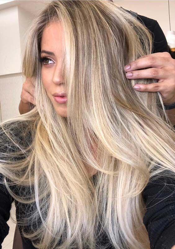 Pinterest | Hair color balayage, Long hair styles, Cool hair color