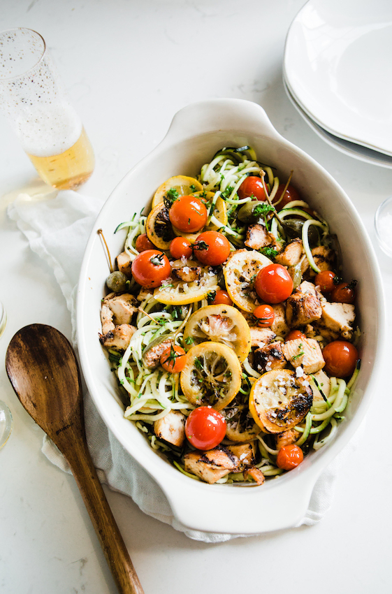 Lean Slow Cooker Recipe: How to Make Chicken Piccata & Zoodles ...