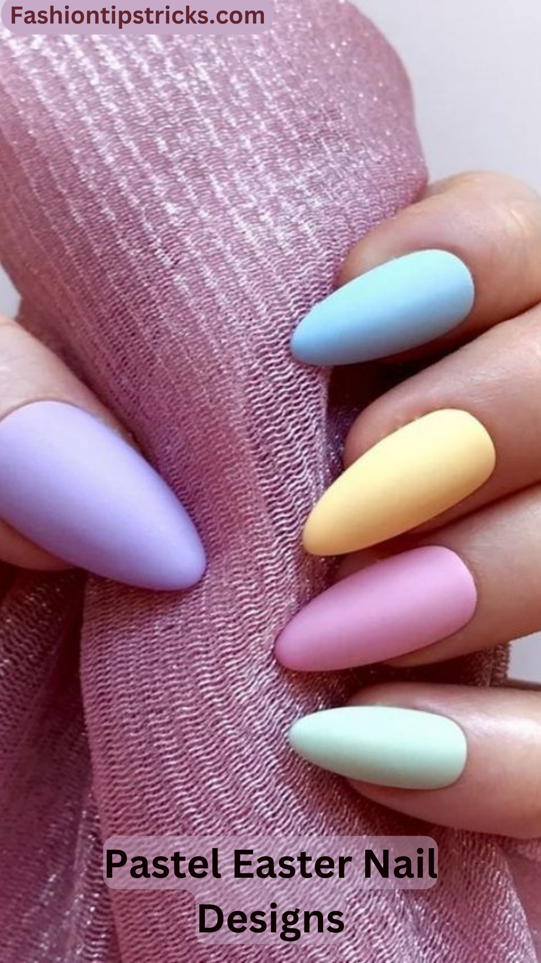 Pastel Easter Nail Designs Pastel Easter Nail Designs