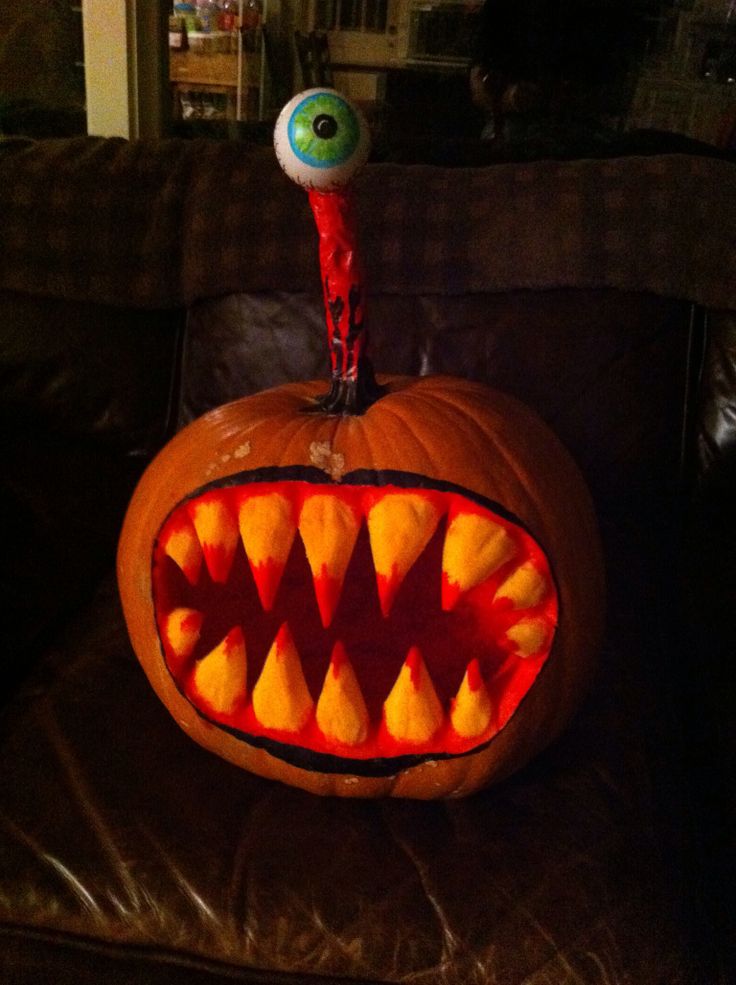 One Eyed Monster Pumpkin