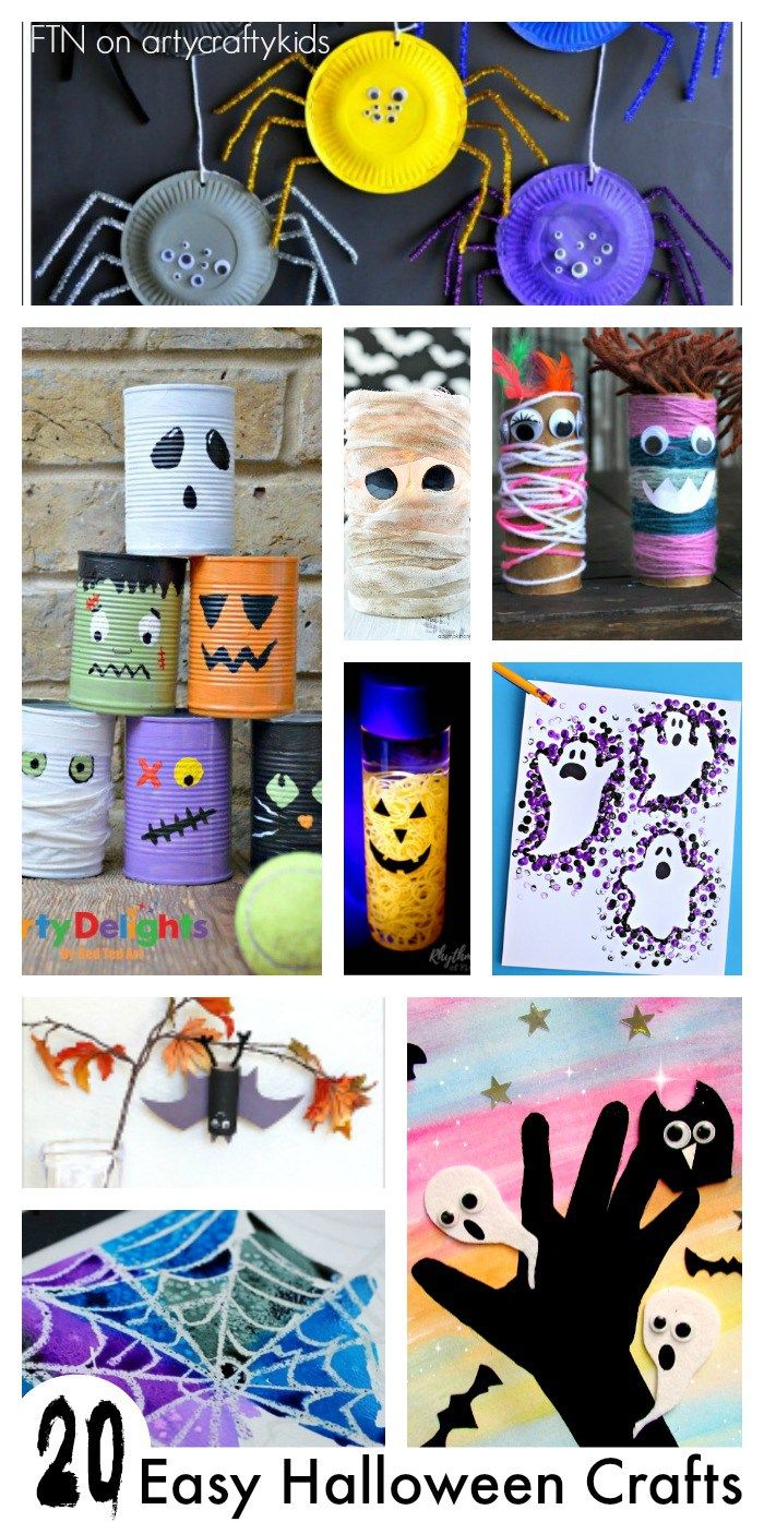 20 Easy Halloween Crafts