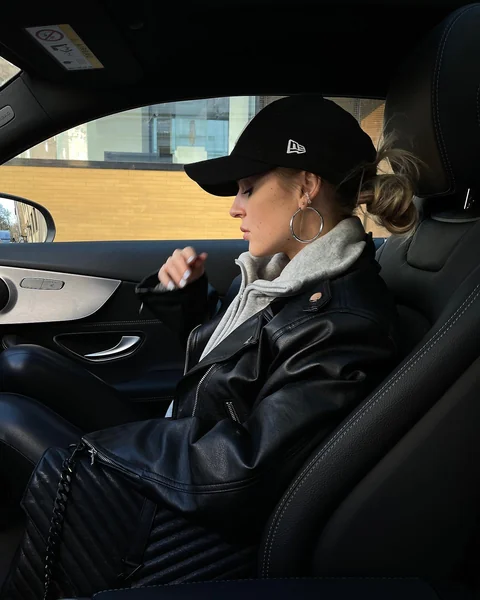Messy Bun with New Era Black Cap