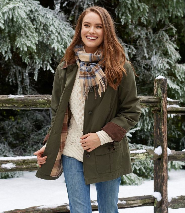 Ladies top barn jackets