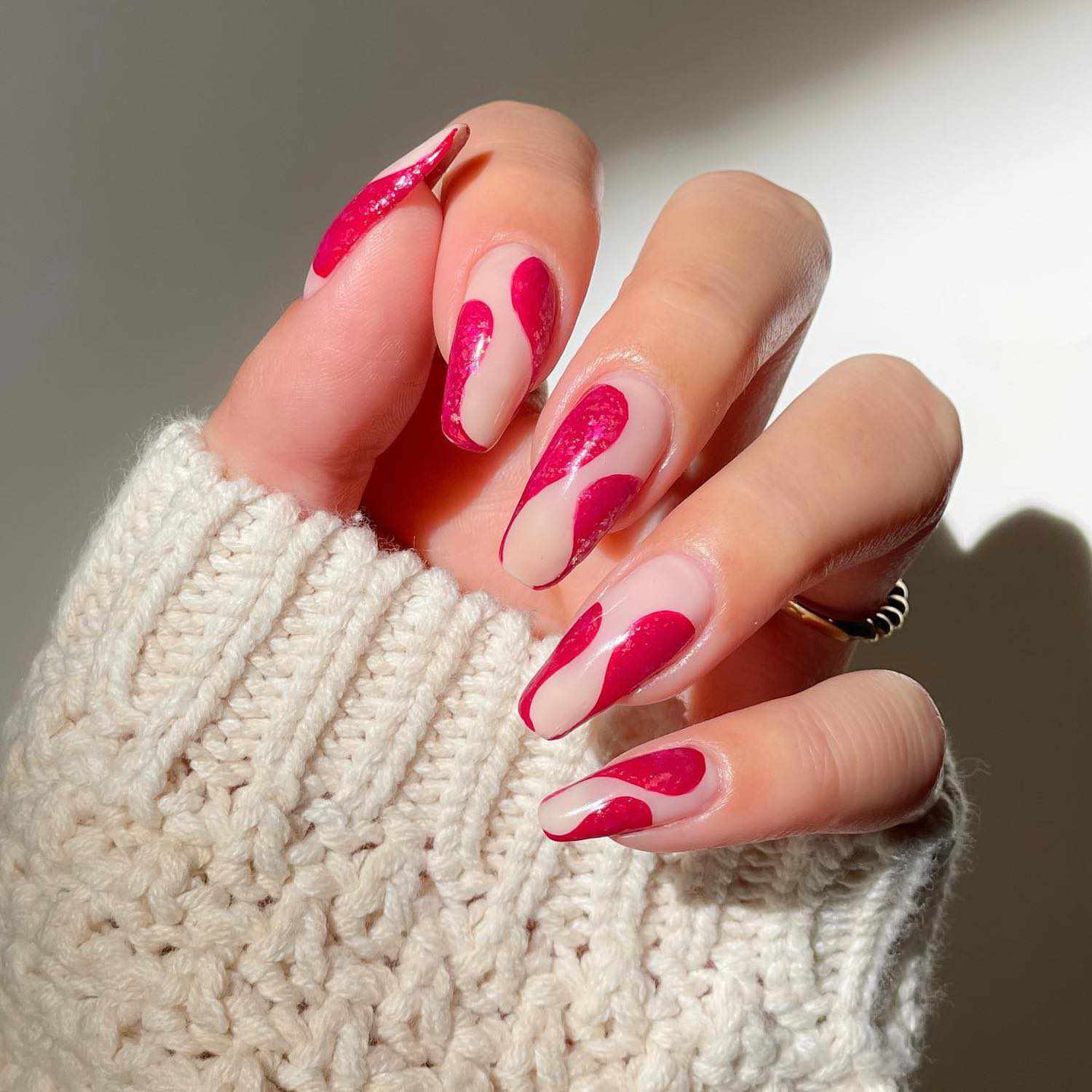 22 Hot Pink Nail Designs That Bring Barbiecore to Your Fingertips