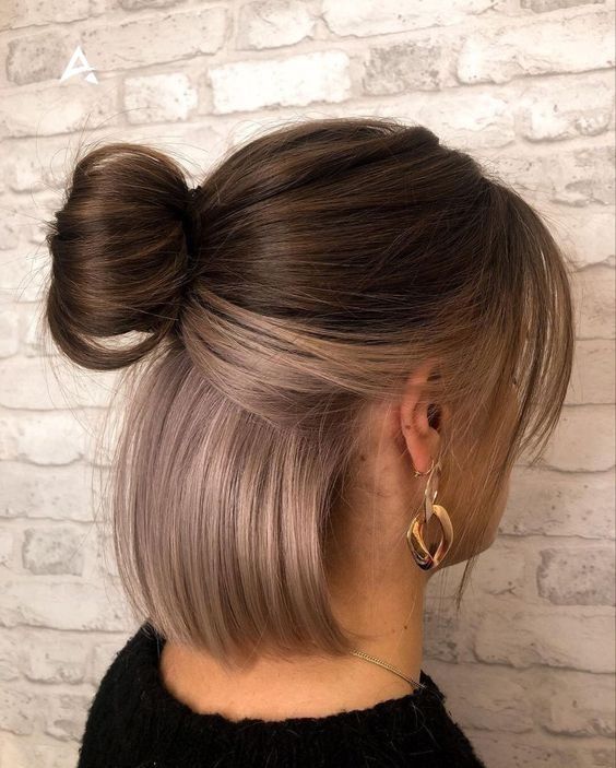 The Chic Rebellion: A Topknot with an Edge