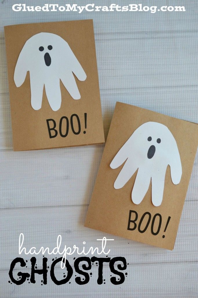 Paper & Handprint Penguin Cards