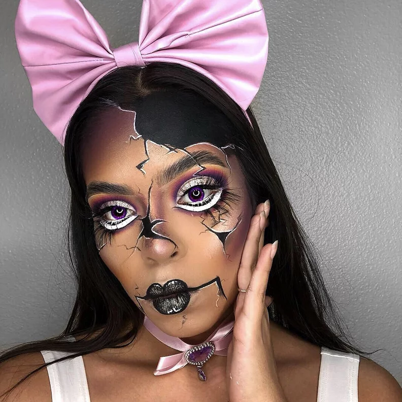 Best Cracked-Doll Makeup Looks For Halloween | PS Beauty