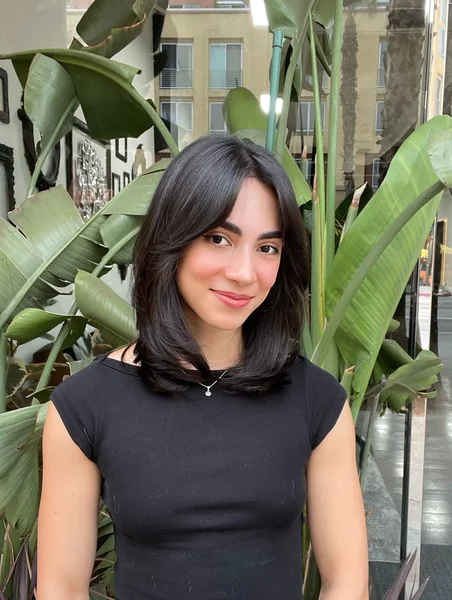 Bob with Side-Swept Bangs