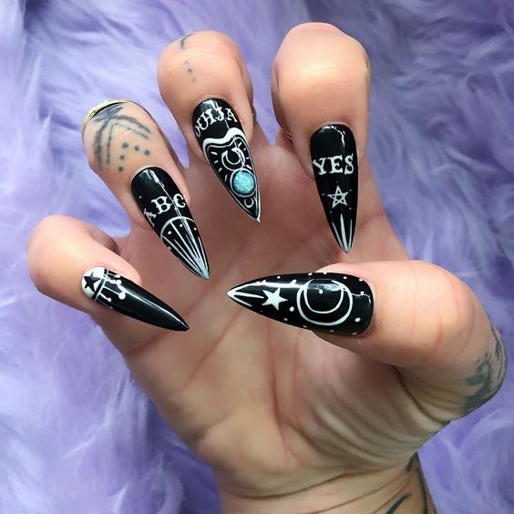 50 Scary-Good Halloween Nails We're Taking Straight To The Salon