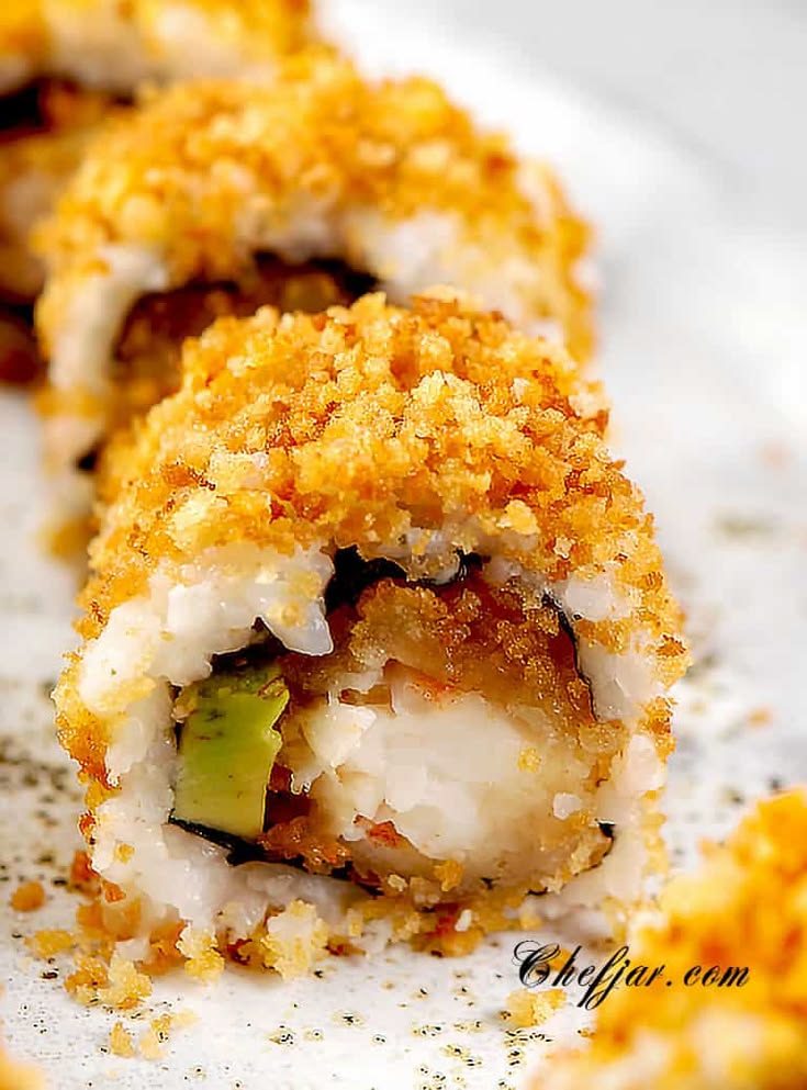 Crunchy Roll Sushi Recipe (California Roll) - Chefjar