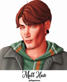 Sims 4 Male hair | sims 4, sims, mens hairstyles
