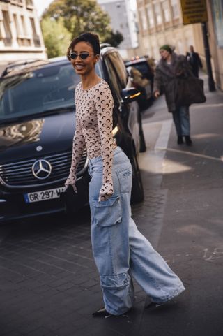 Here's How to Wear the '90s Comeback Baggy Jeans Trend | Marie Claire