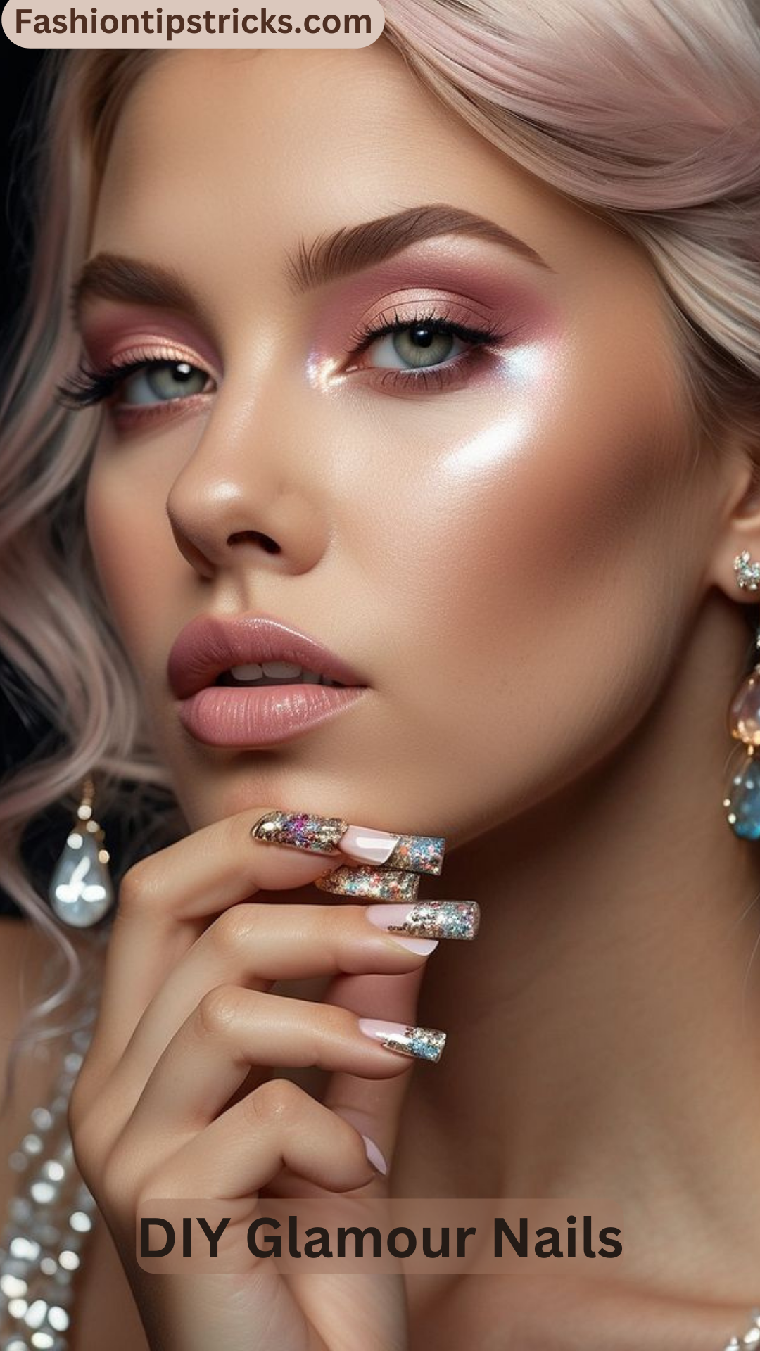 DIY Glamour Nails DIY Glamour Nails