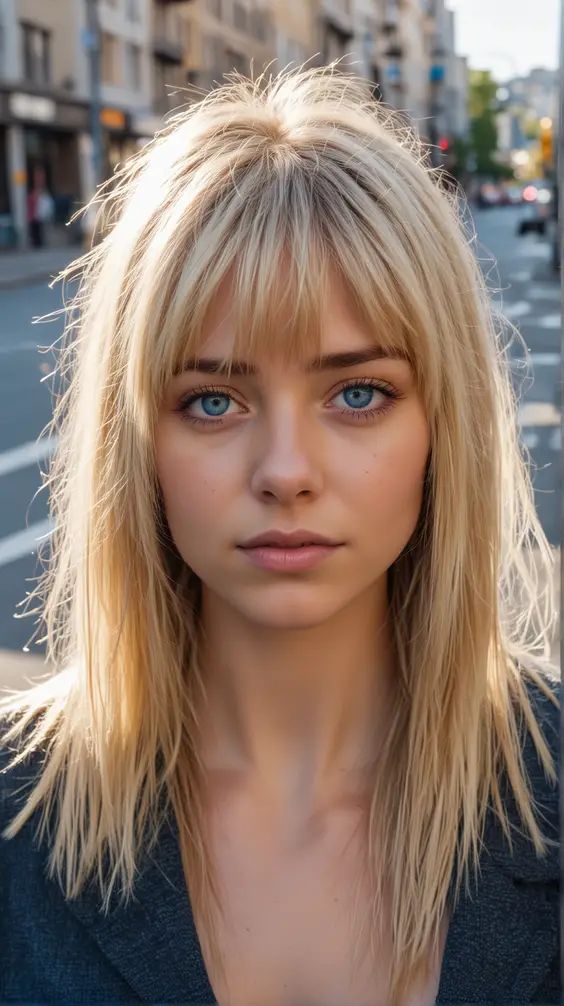 23 Discover Trendy Shaggy Hair Cuts with Bangs: Face-Framing, Peekaboo,  Boho Styles & Hair Care Tips