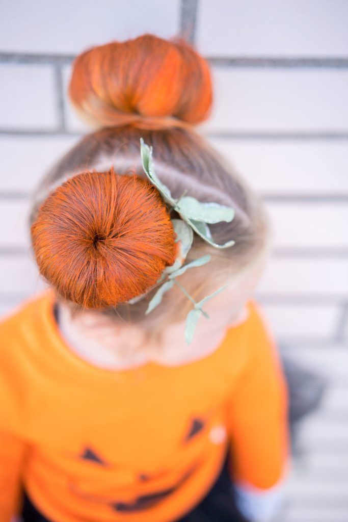 Halloween Hairstyles for Little Girls -