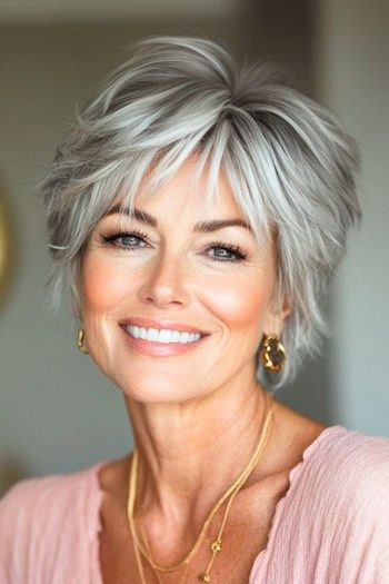 Sassy Hair Older Women Hairstyles: Bold and Beautiful Looks - DIGIDIA
