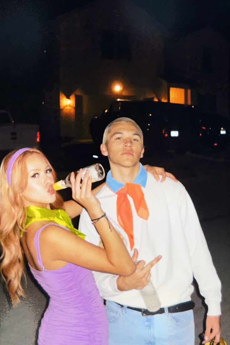 Halloween couple costume