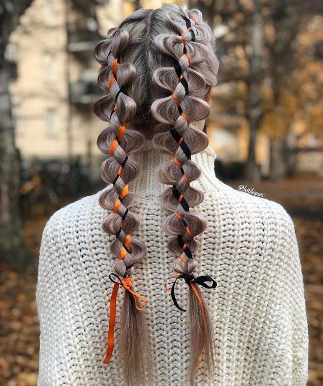 Cute & Spooky Halloween Hairstyles to Recreate in Honor of Your ...