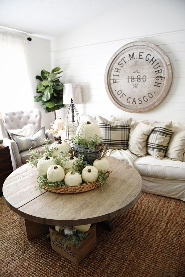 Neutral Early Fall Home Tour