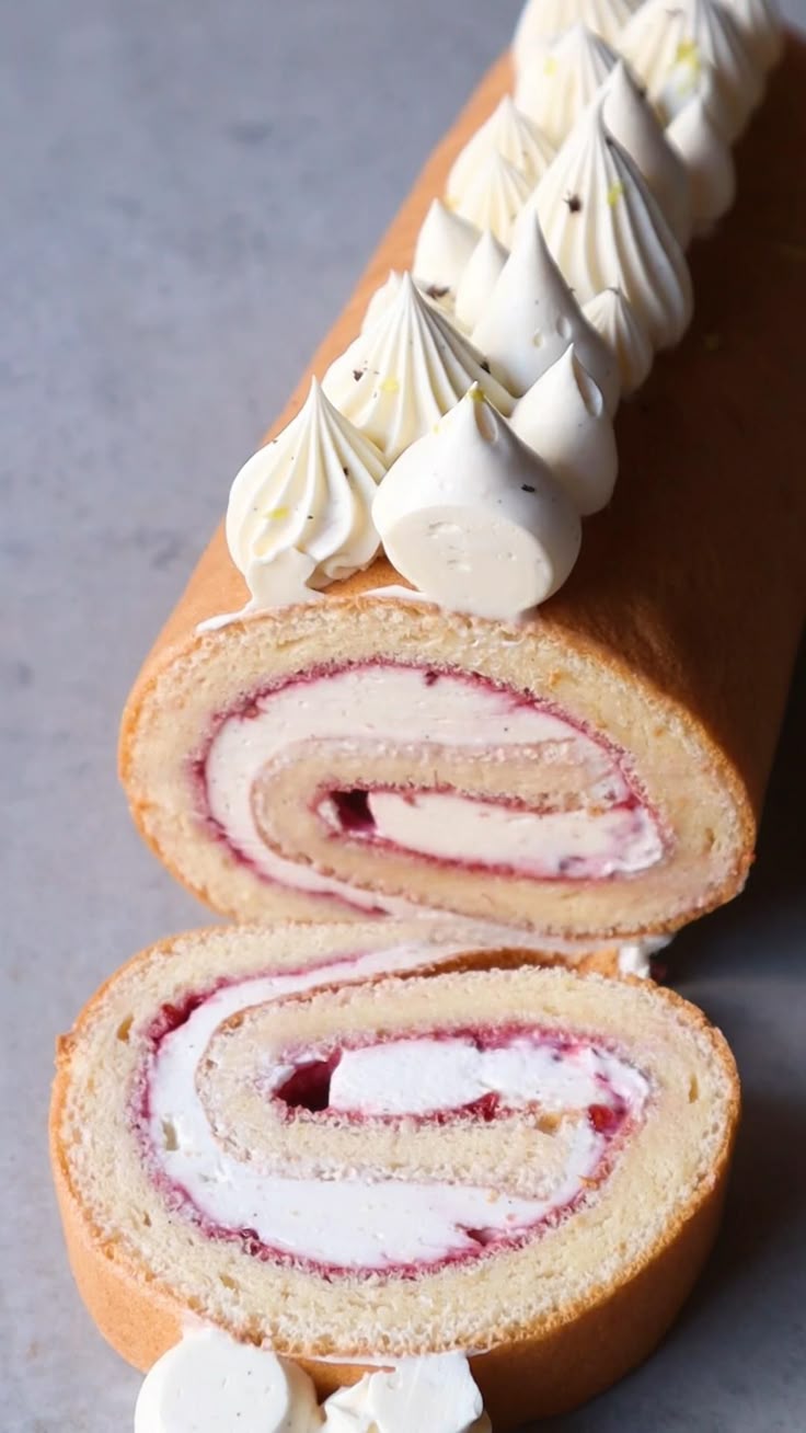Raspberry Swiss Roll Recipe