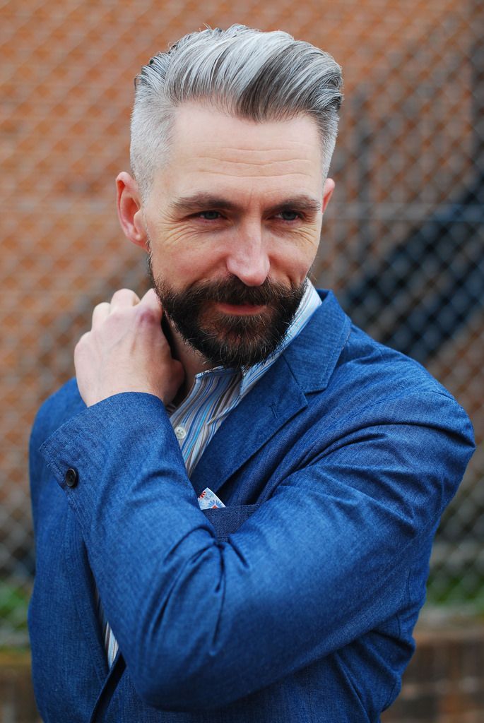 35 Mens Hairstyles Over 40 for Dapper Look