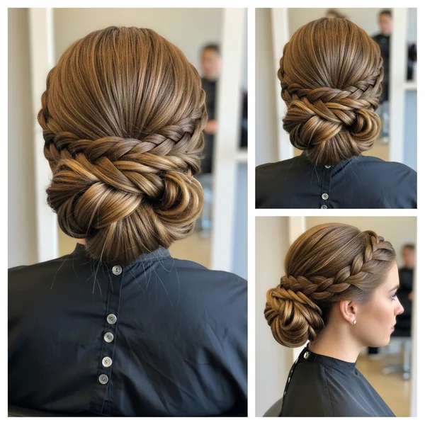 Braided Bun Hairstyles For Long Hair