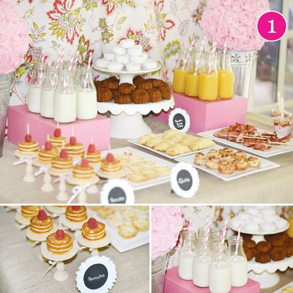 Party of 5} Pink Birthday Brunch, Aqua & Lace, SpongeBob, Little ...
