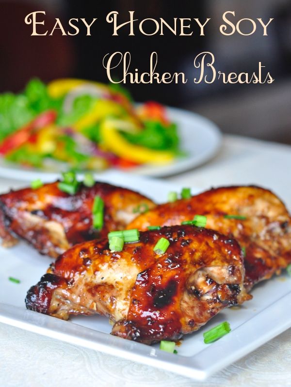 Honey Soy Chicken Breasts