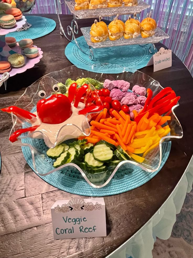 Pin by Lindsay Bouronich on My DIYs | Mermaid birthday party food ...