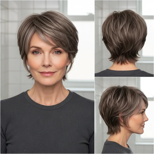 Tousled Layered Bixie