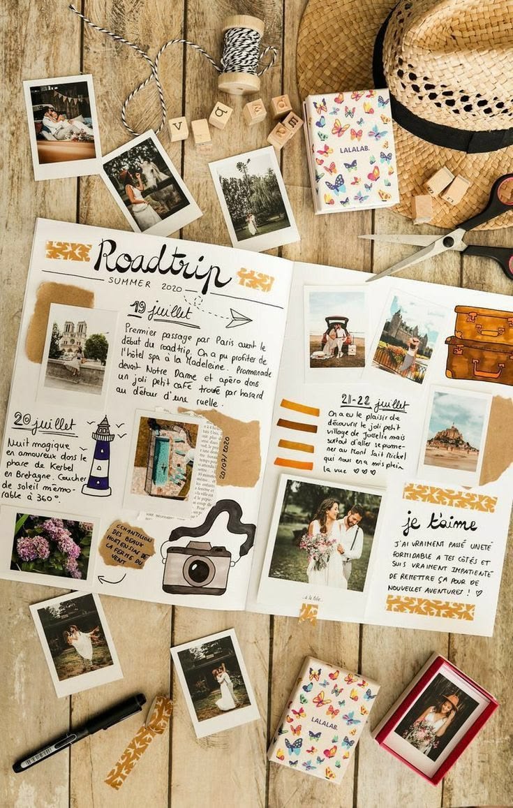 Creative Travel Journal Ideas For All | Travel Scrapbooking Ideas ...