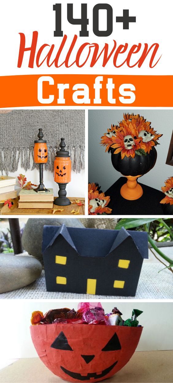 140+ Free Halloween Craft Projects and Ideas