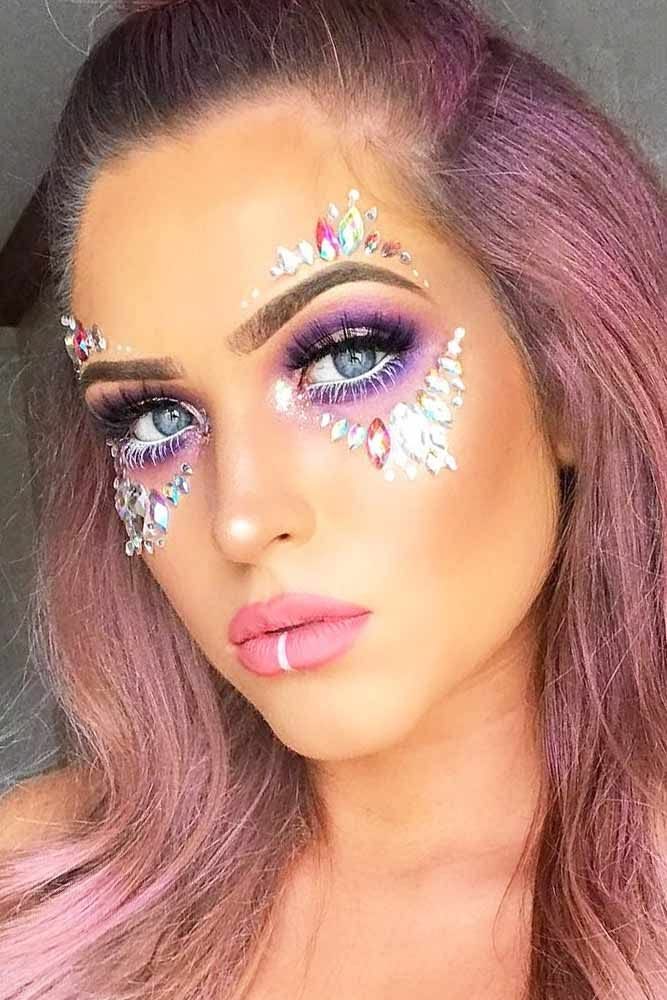 40+ Fairy Unicorn Makeup Ideas For Parties | Festival Makeup Glitter 45