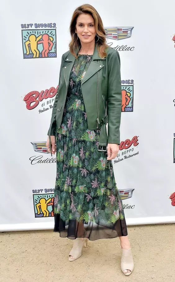 Leather Jacket and Dress Outfits Leather Jacket and Dress Outfits