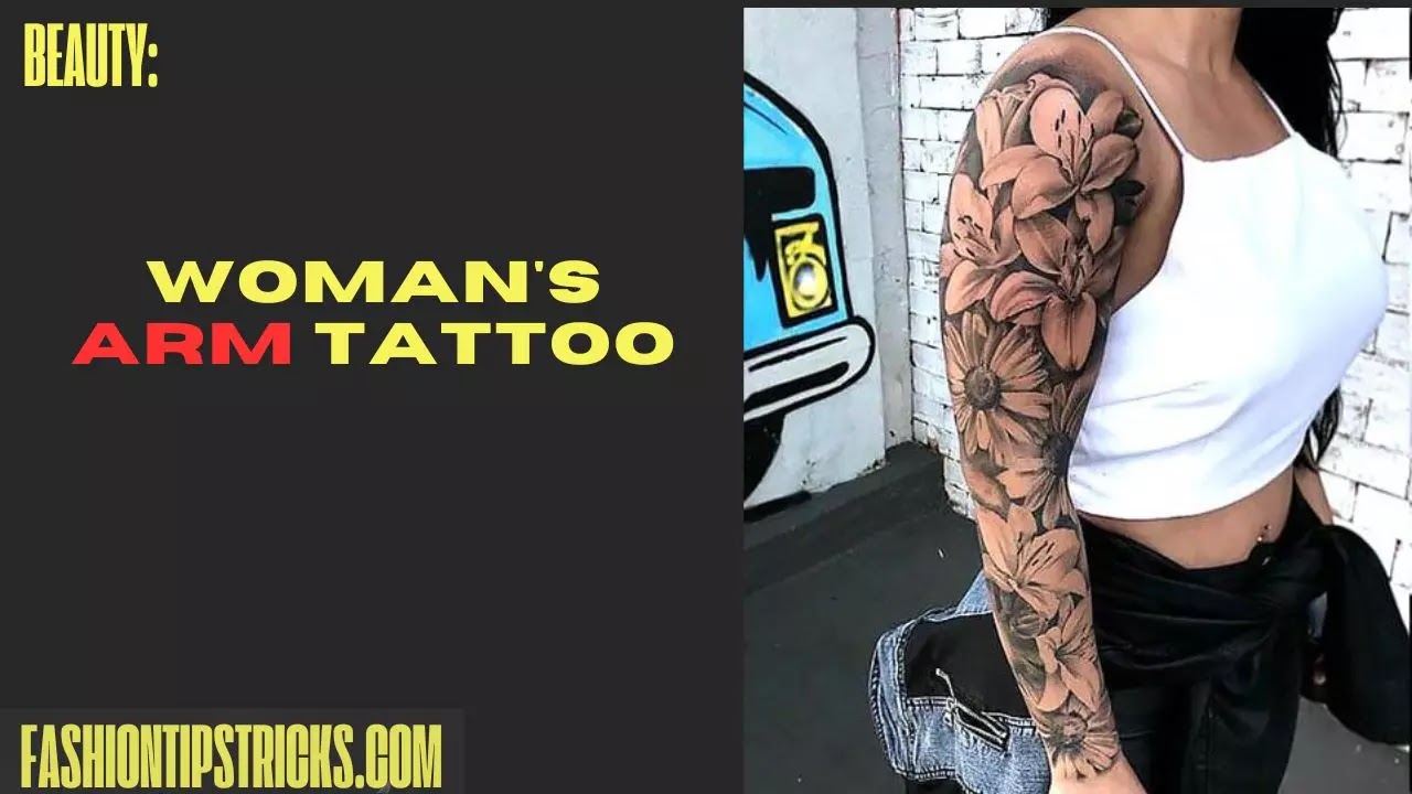 woman's arm tattoo woman's arm tattoo