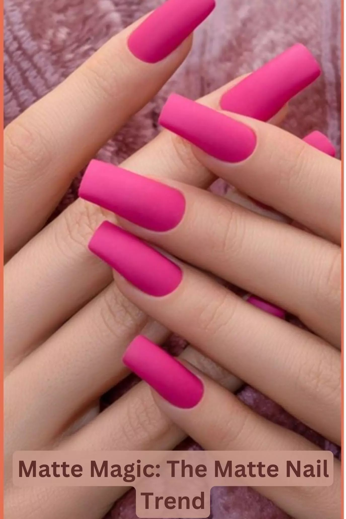 Matte Magic: The Matte Nail Trend