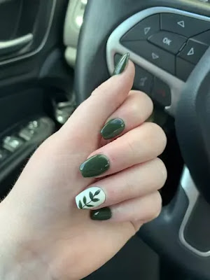 Greenery, Green Nail Clean, Peak the Fall Greenery, Green Nail Clean, Peak the Fall