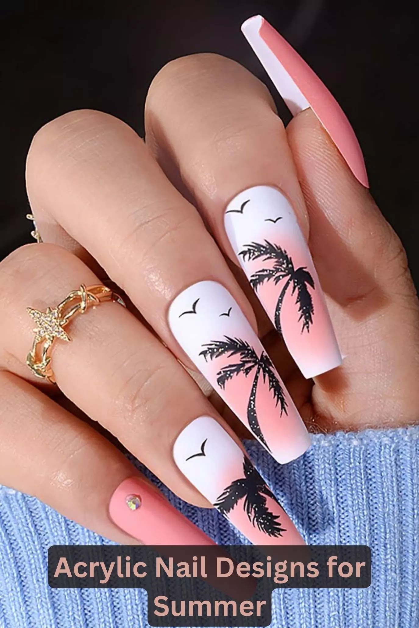 Acrylic Nail Designs for Summer
